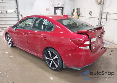 2018 Subaru Impreza 2.0I Sport z USA, uszkodzony, nr VIN 4S3GKAL69J3620408